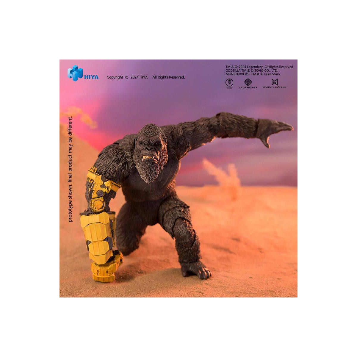 HIYA TOYS - Serie Básica Exquisita - Kong B.E.A.S.T. Guante Ver. - Godzilla x Kong: El Nuevo Imperio (2024)
