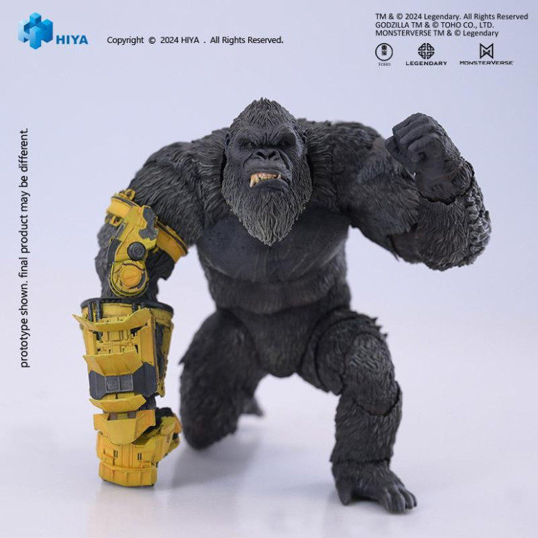 HIYA TOYS - Serie Básica Exquisita - Kong B.E.A.S.T. Guante Ver. - Godzilla x Kong: El Nuevo Imperio (2024)