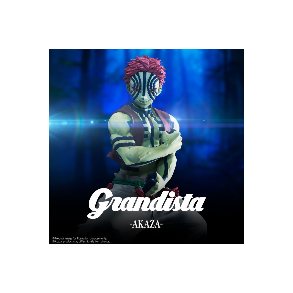 Banpresto Guardianes de la Noche (Kimetsu no Yaiba) Grandista AKAZA