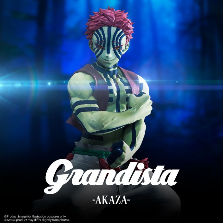 Banpresto Guardianes de la Noche (Kimetsu no Yaiba) Grandista AKAZA