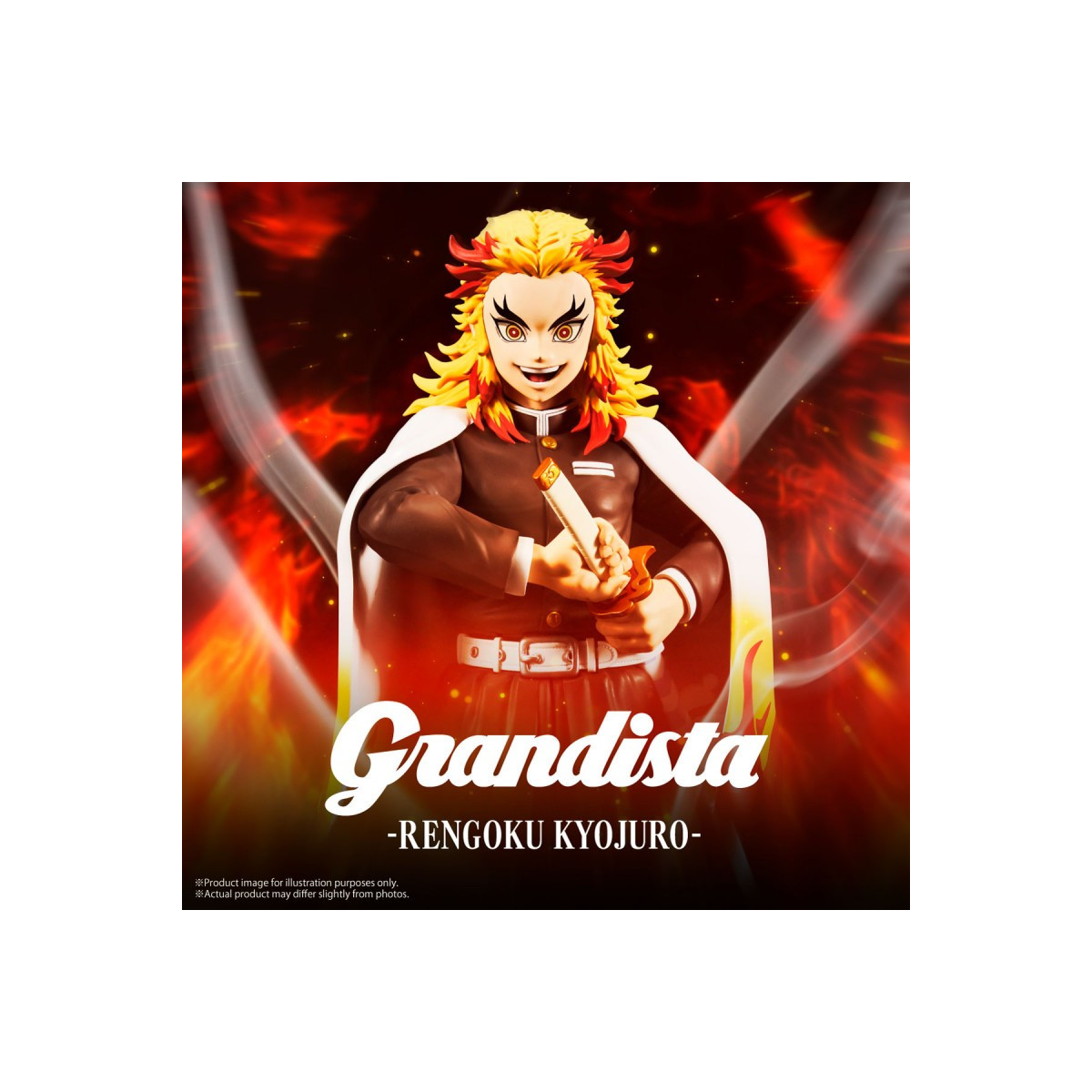 Banpresto Guardianes de la Noche (Kimetsu no Yaiba) Grandista KYOJURO RENGOKU