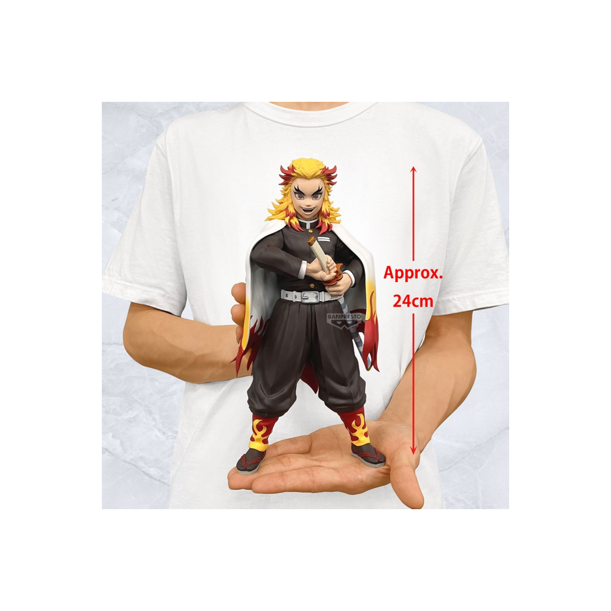Banpresto Guardianes de la Noche (Kimetsu no Yaiba) Grandista KYOJURO RENGOKU