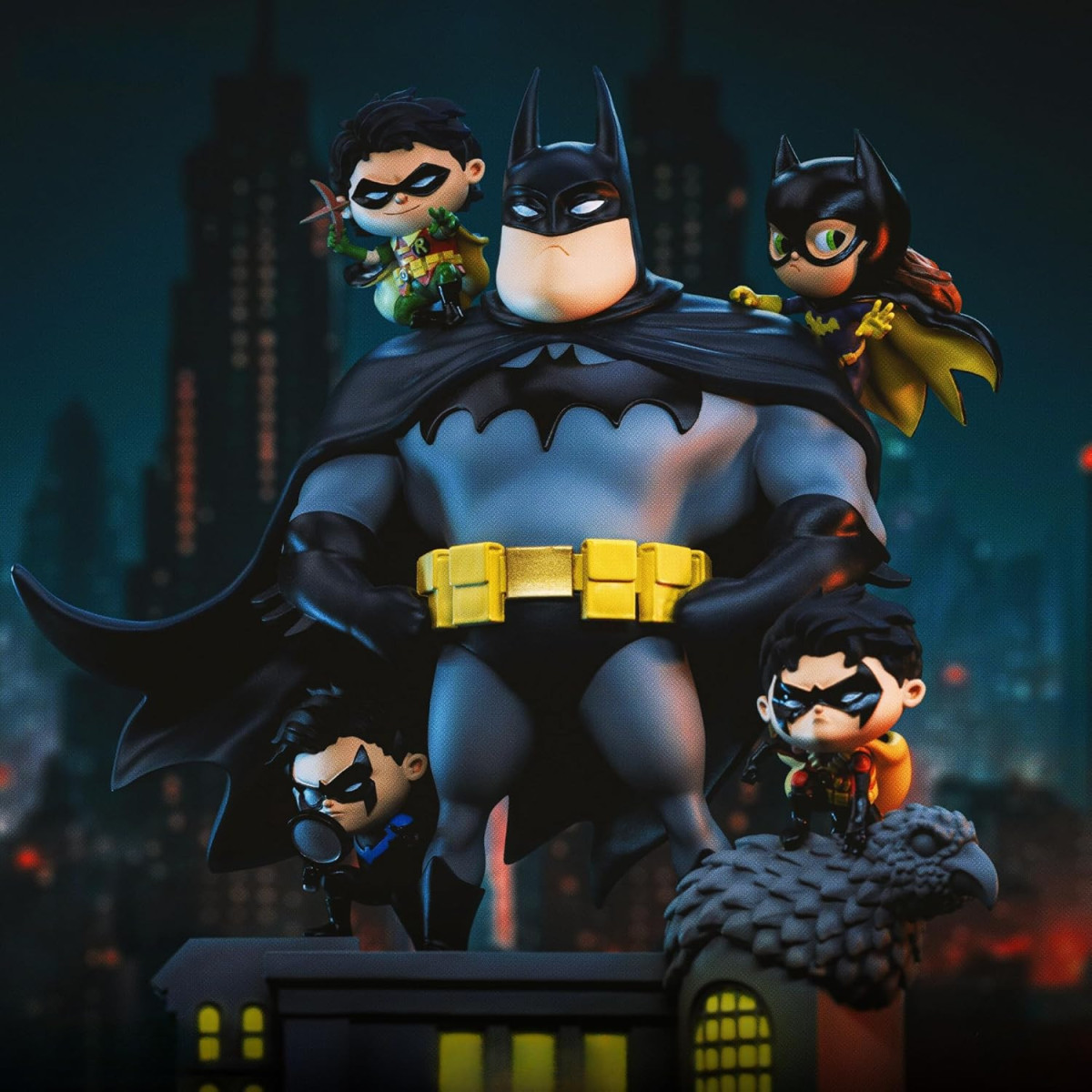 Iron Studios - DC Comics - Batman Familia Deluxe Arte Escala 1/10