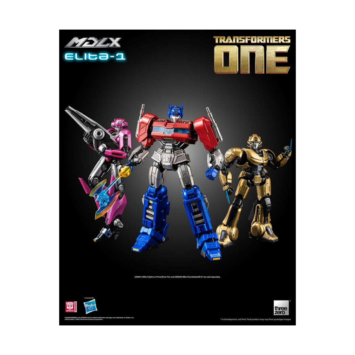 Tres Cero - Transformers UNO - MDLX ELITA-1