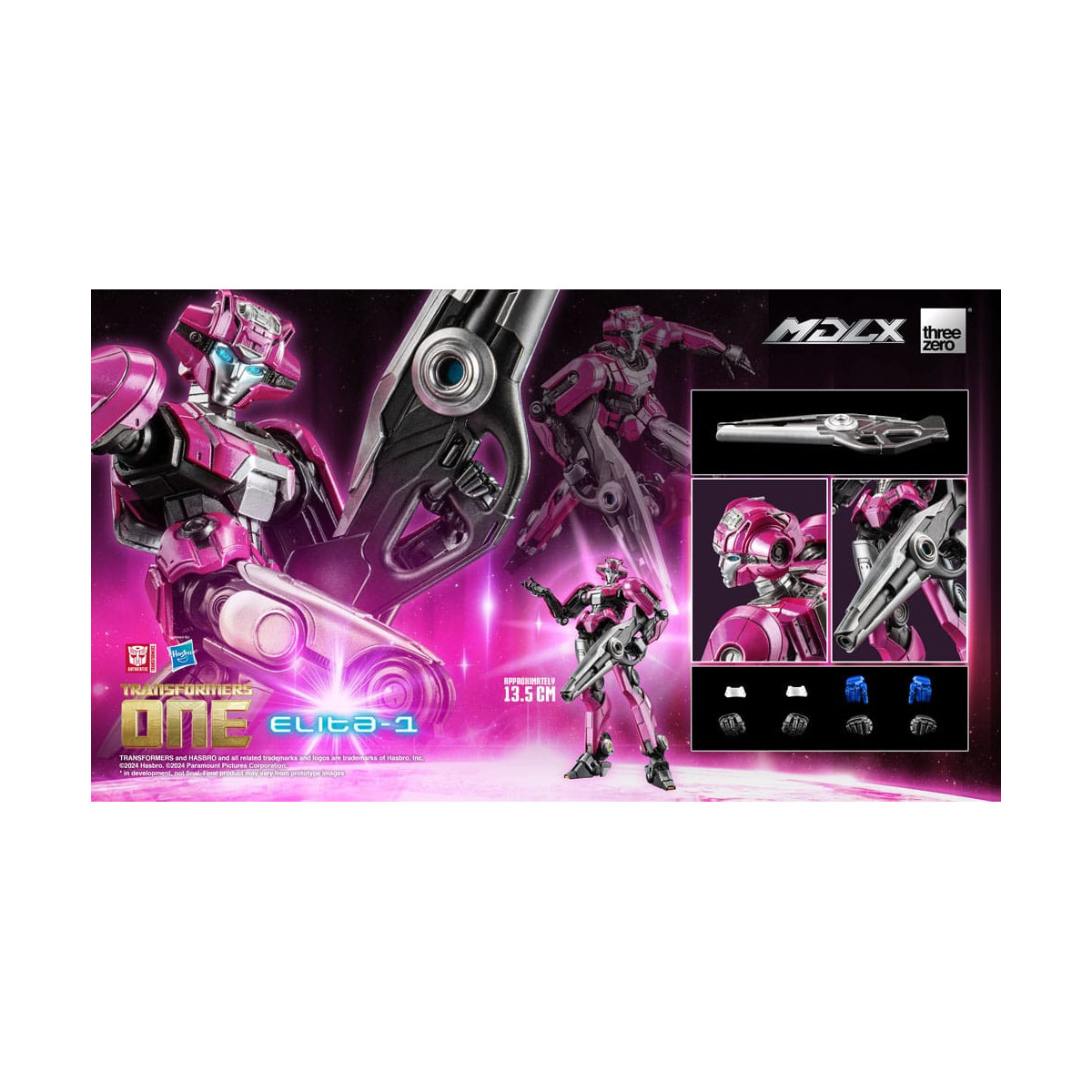 Tres Cero - Transformers UNO - MDLX ELITA-1