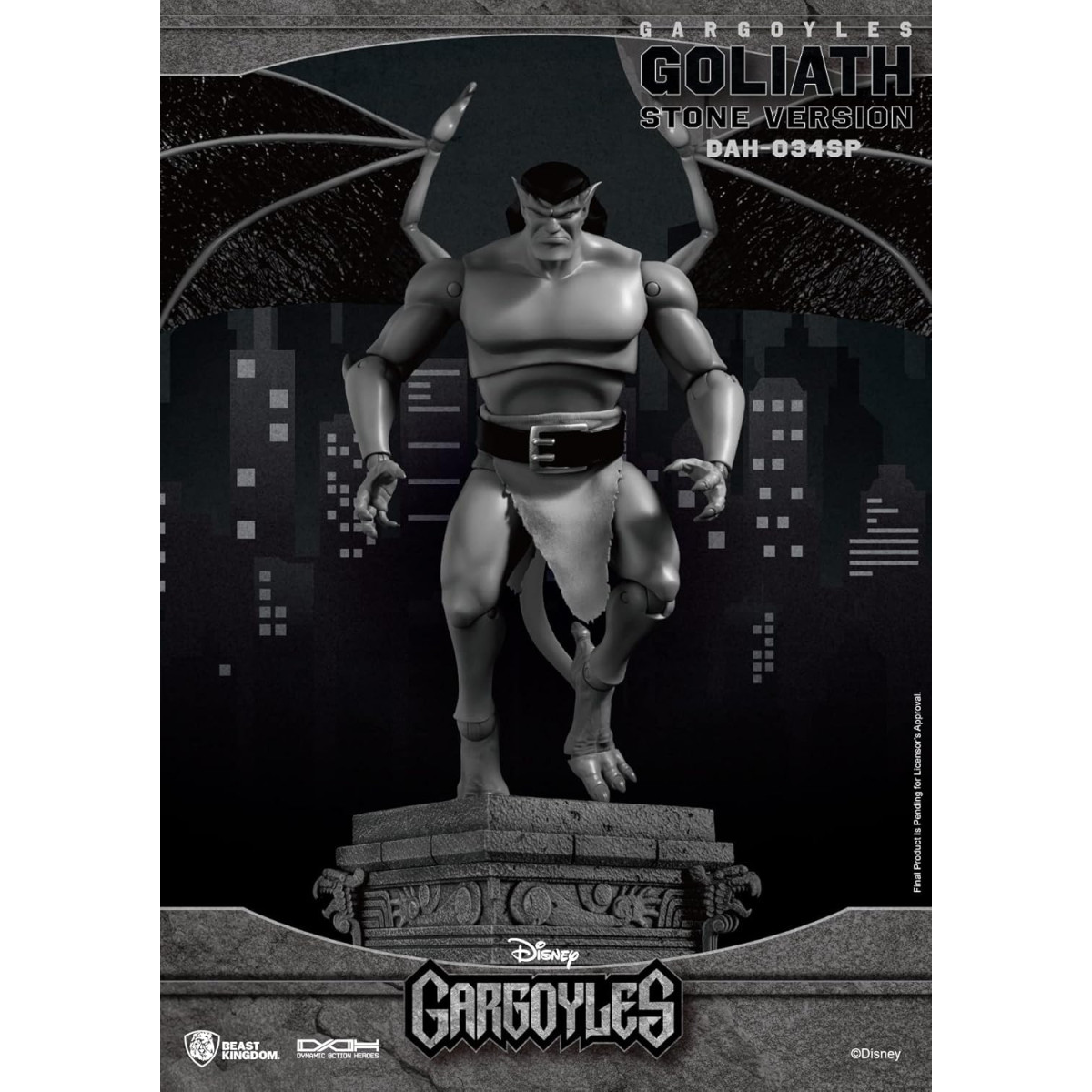 Beast Kingdom - GOLIATH STONE VERSION (SDCC 2023) - Gargoyles Dynamic Action Heroes 1/9
