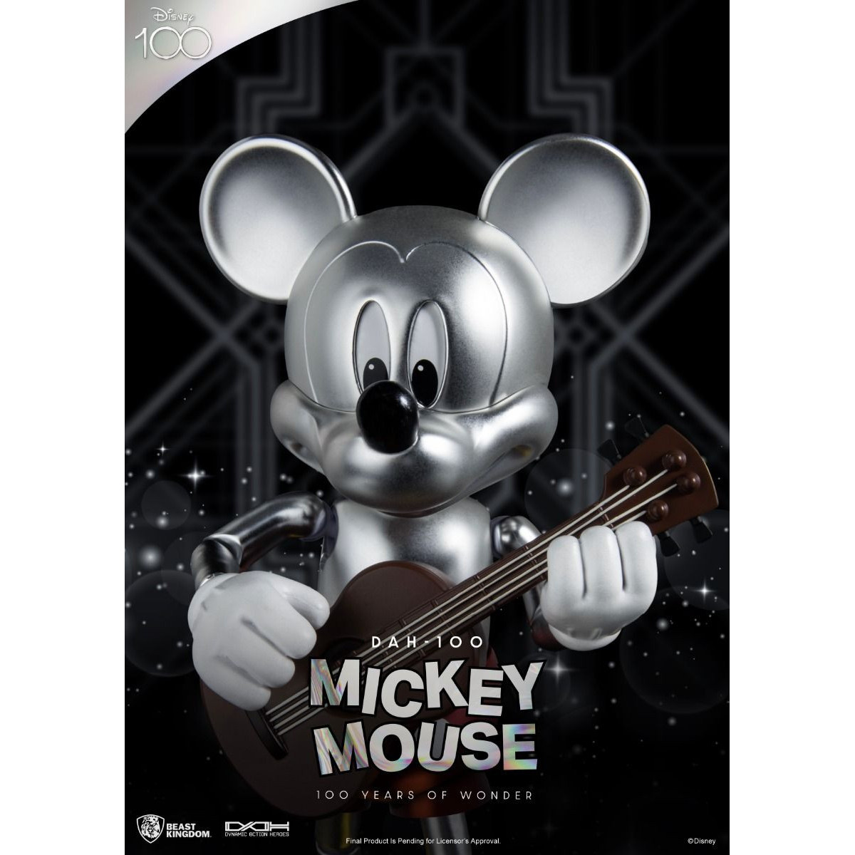 Beast Kingdom Disney 100 Años de Maravillas - Mickey Mouse Mouse - Dynamic Action Heroes 1/9 - D100