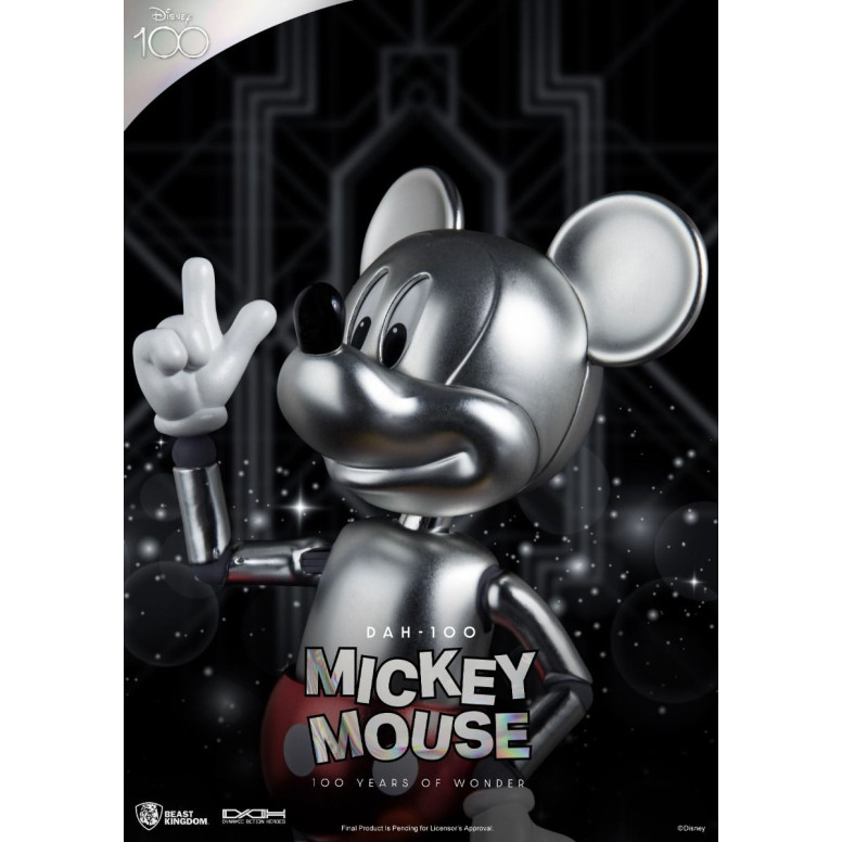 Beast Kingdom Disney 100 Años de Maravillas - Mickey Mouse Mouse - Dynamic Action Heroes 1/9 - D100