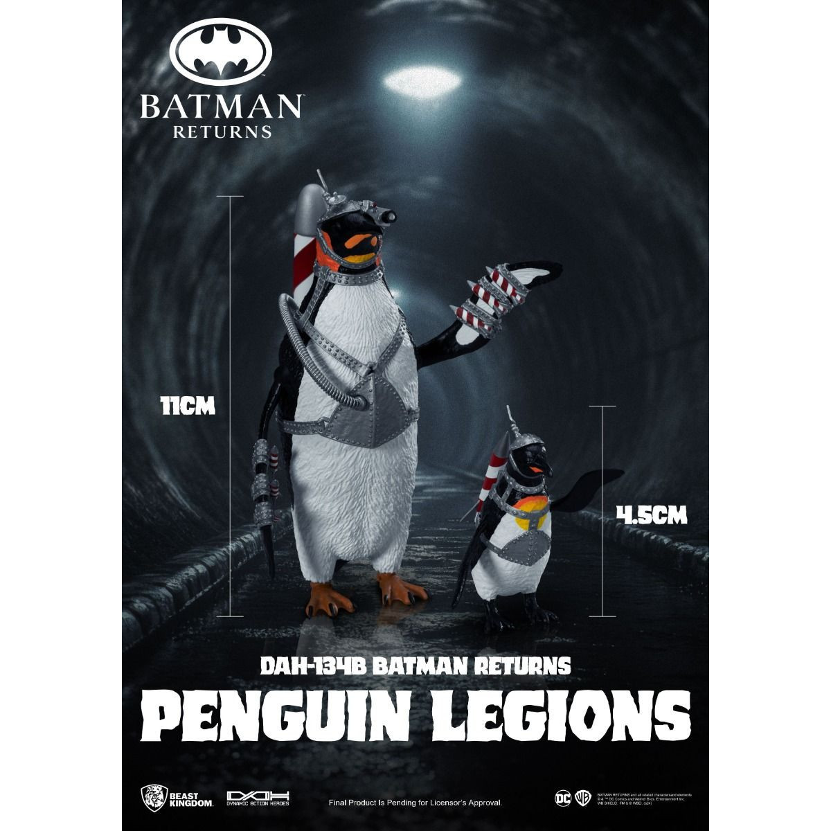 Beast Kingdom - El Pingüino DX - Batman Returns Dynamic Action Heroes 1/9 Figurine