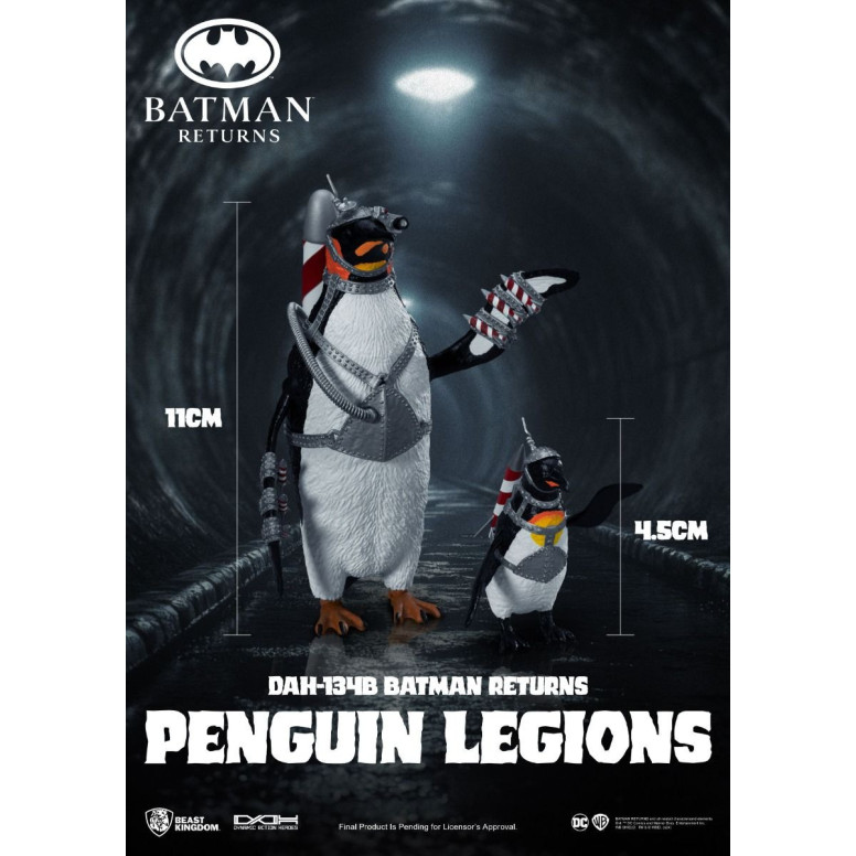 Beast Kingdom - El Pingüino DX - Batman Returns Dynamic Action Heroes 1/9 Figurine