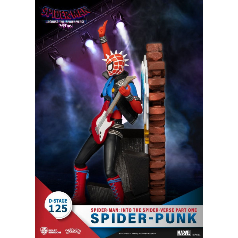 Beast Kingdom Marvel Comics Diorama PVC - Spider-Punk D-Stage Spider-Man: Across the Spider-Verse Part One