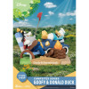 Beast Kingdom Disney - D-Stage Diorama de PVC Serie Camping - Edición Especial Goofy y el Pato Donald