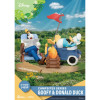Beast Kingdom Disney - D-Stage Diorama de PVC Serie Camping - Edición Especial Goofy y el Pato Donald