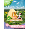 Beast Kingdom Disney - D-Stage Diorama de PVC Serie Camping - Edición especial Minnie y Pluto