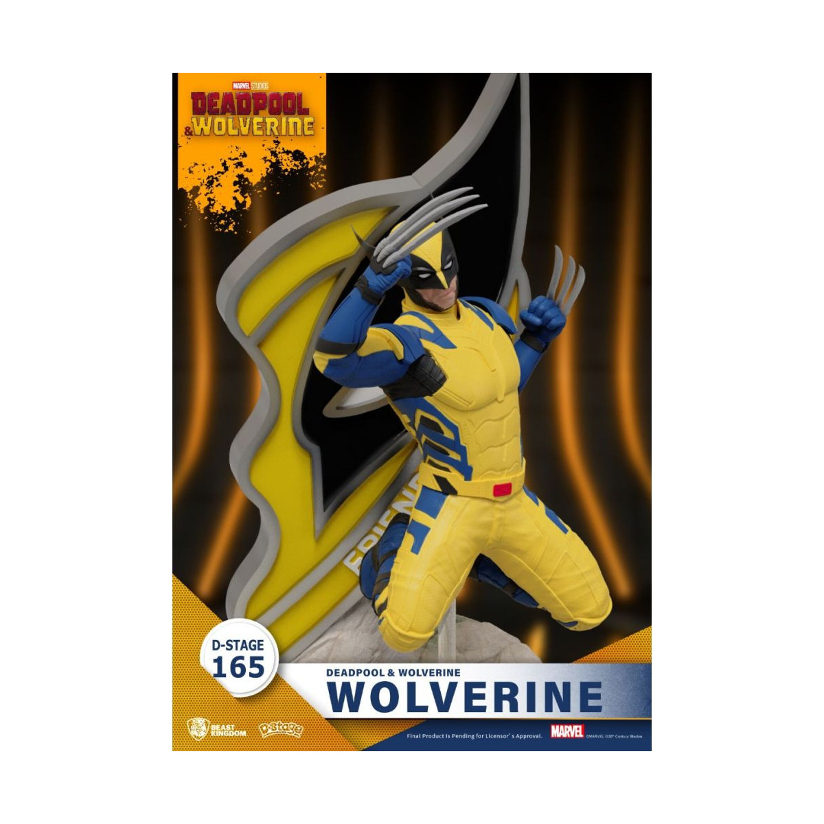 Beast Kingdom Marvel Diorama PVC - Deadpool & Wolverine - Lobezno D-Stage