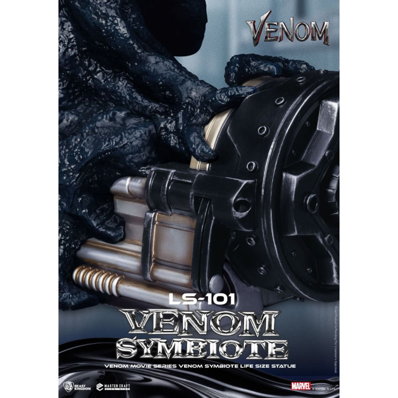 Beast Kingdom - Venom Movie Series - Venom Simbionte Estatua tamaño real