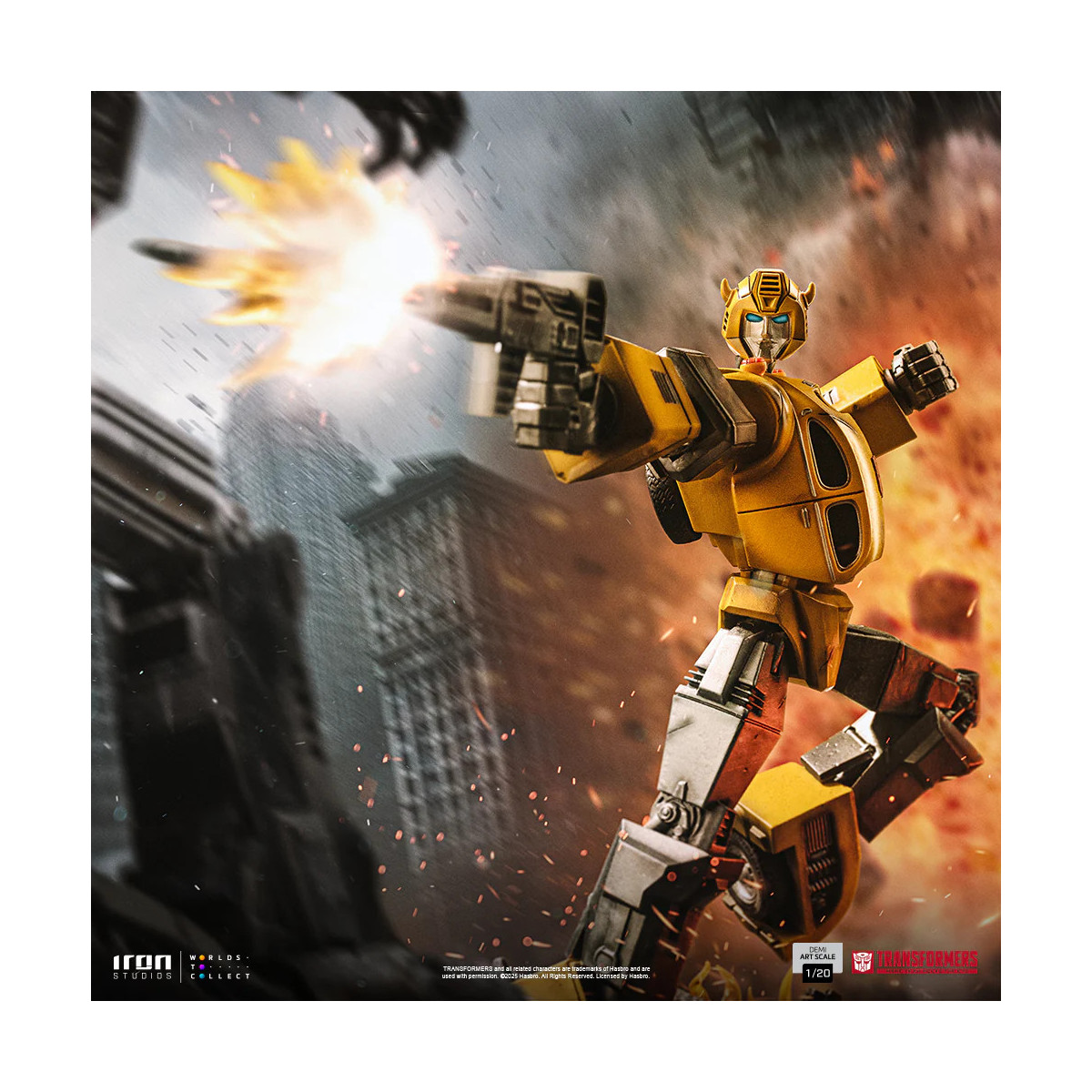 Iron Studios - Transformers - Bumblebee Demi Art Escala 1/20