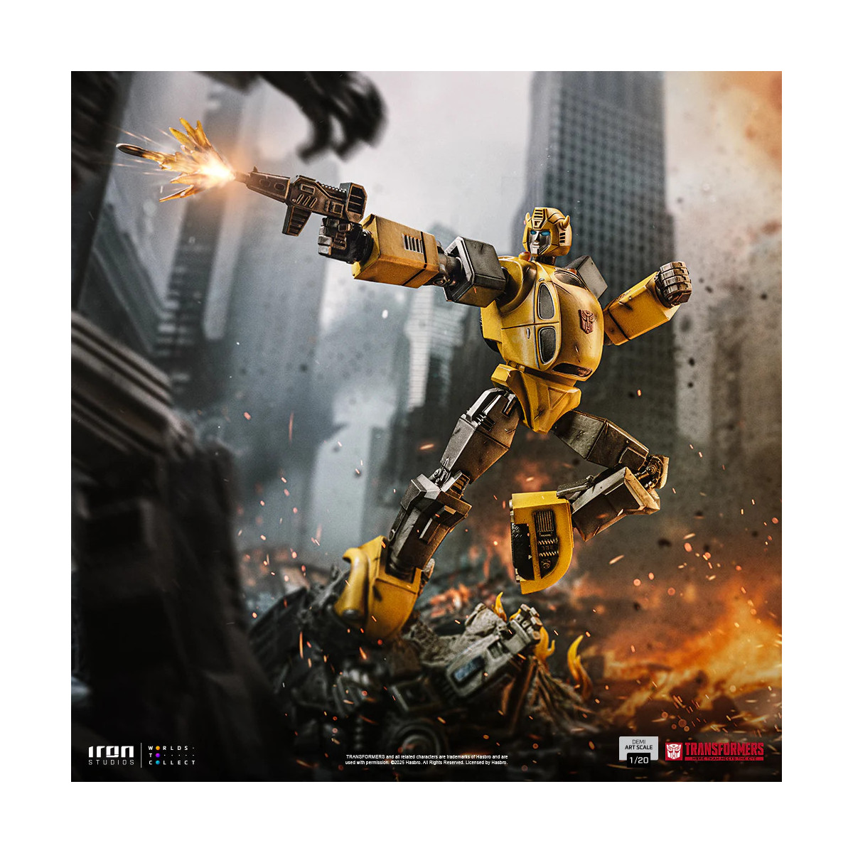 Iron Studios - Transformers - Bumblebee Demi Art Escala 1/20
