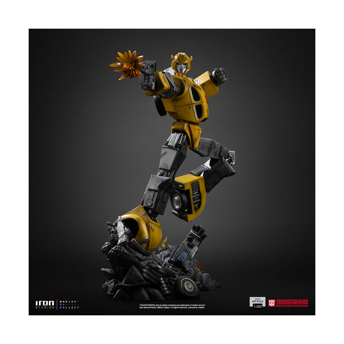 Iron Studios - Transformers - Bumblebee Demi Art Escala 1/20