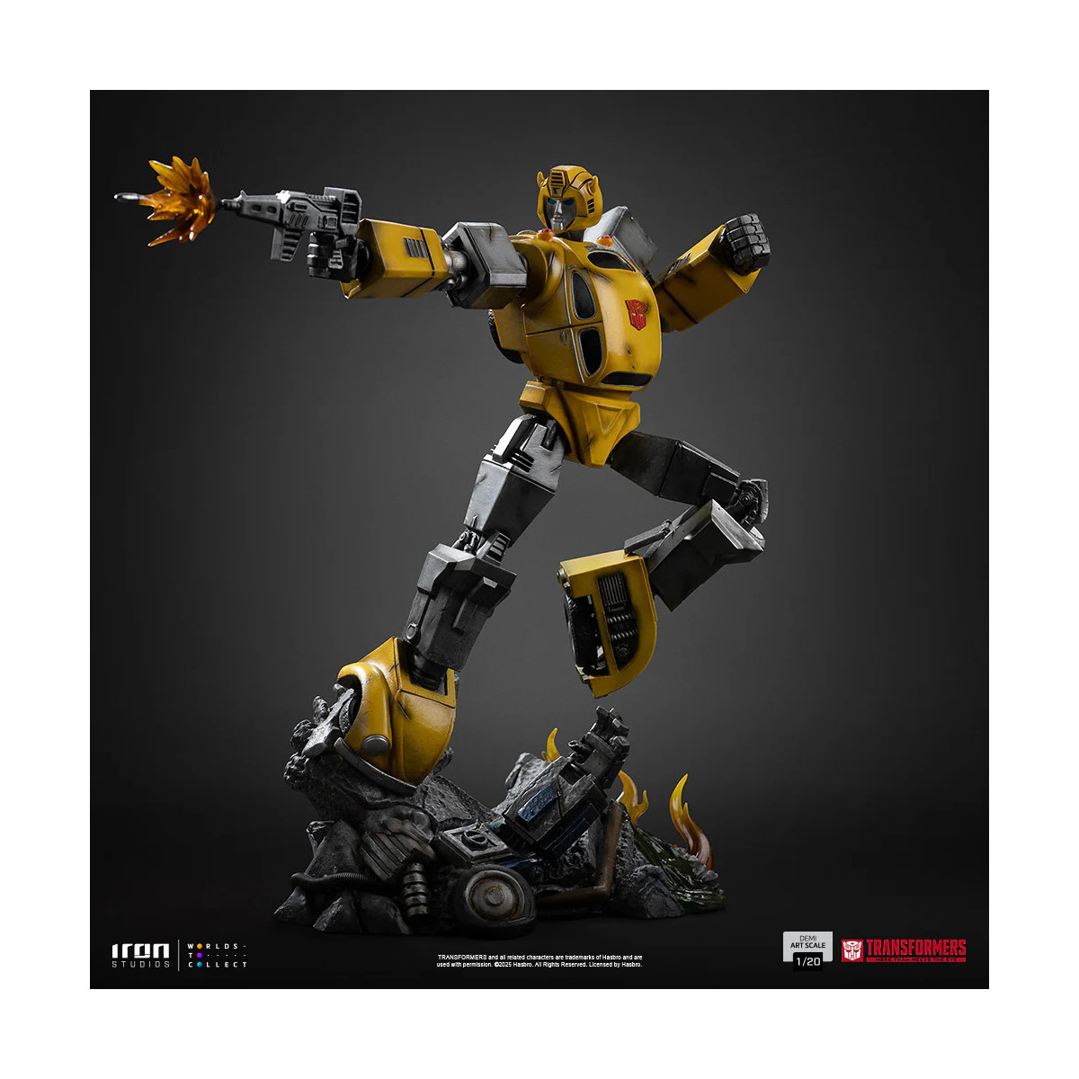 Iron Studios - Transformers - Bumblebee Demi Art Escala 1/20