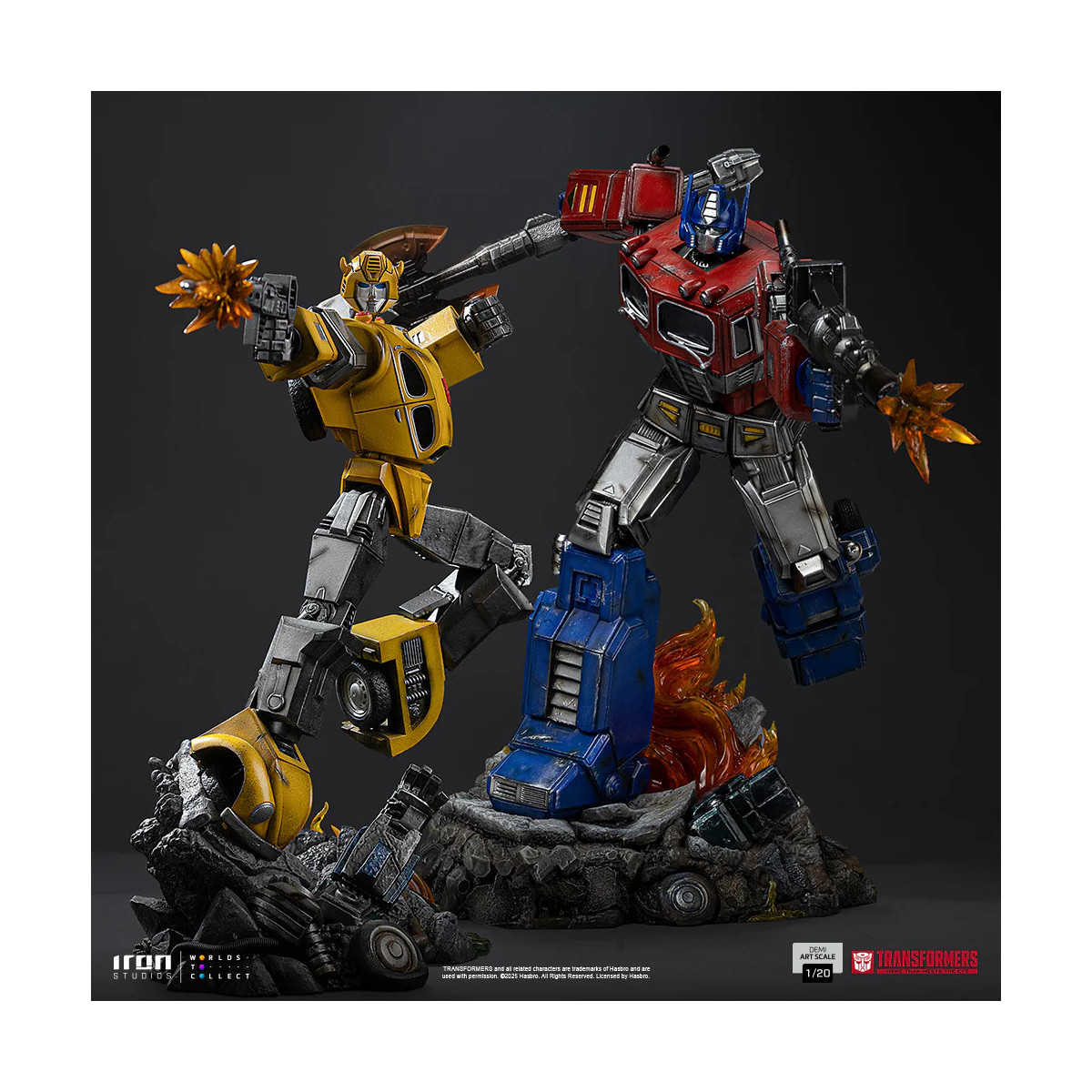 Iron Studios - Transformers - Bumblebee Demi Art Escala 1/20
