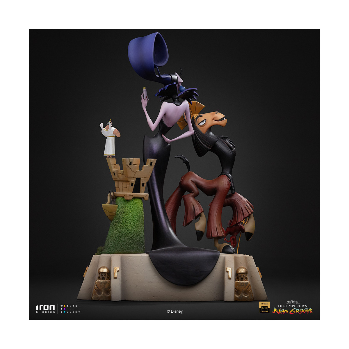 Iron Studios Disney - Kuzko & Yzma Deluxe Art Scale 1/10 - The Emperor's New Groove