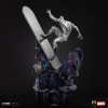 Iron Studios Marvel - Silver Surfer Deluxe Art Escala 1/10 - Guantelete del Infinito Diorama