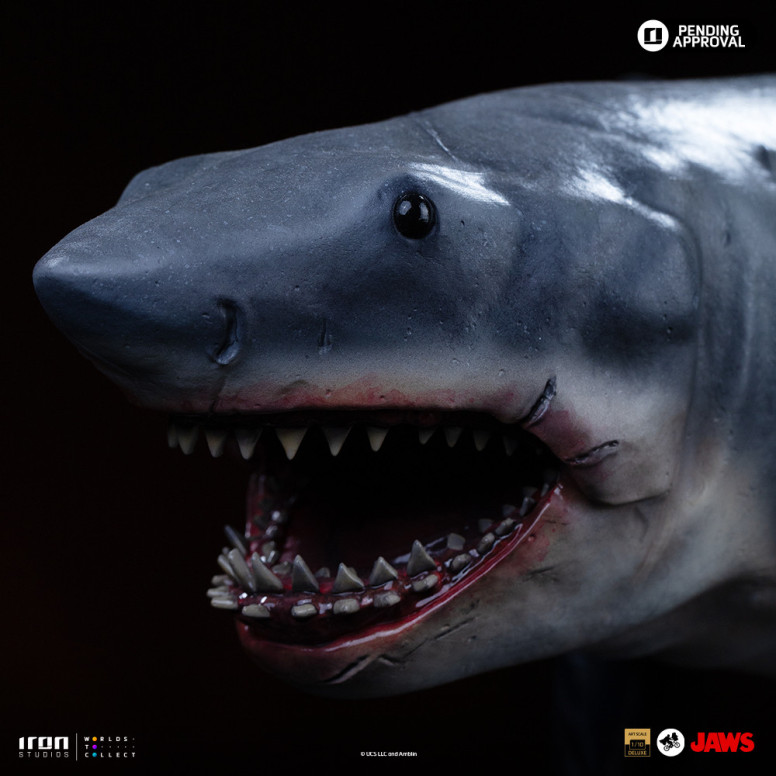 Iron Studios - JAWS - Steven Spielberg (Jaws 50th Anniversary) Deluxe Art Scale1/10 - Tiburón