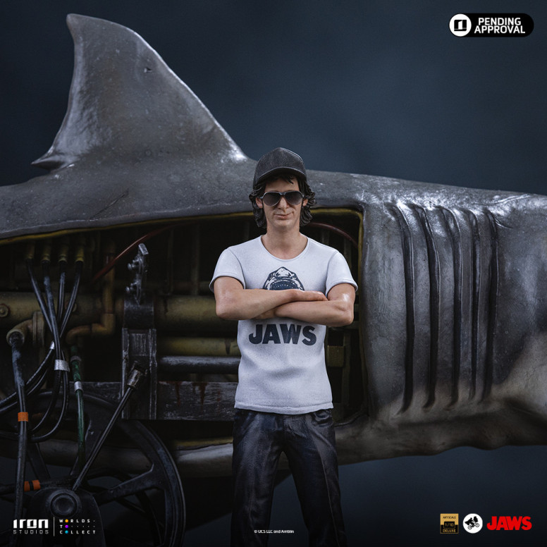 Iron Studios - JAWS - Steven Spielberg (Jaws 50th Anniversary) Deluxe Art Scale1/10 - Tiburón