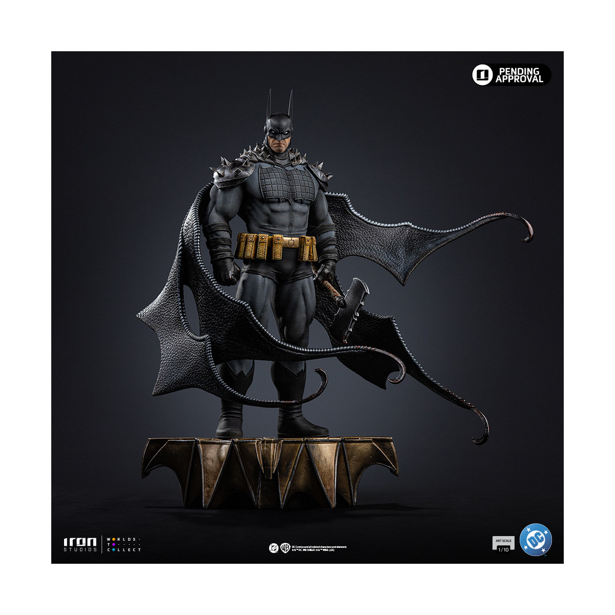 Iron Studios - DC Comics - Absolute Batman Art Escala 1/10