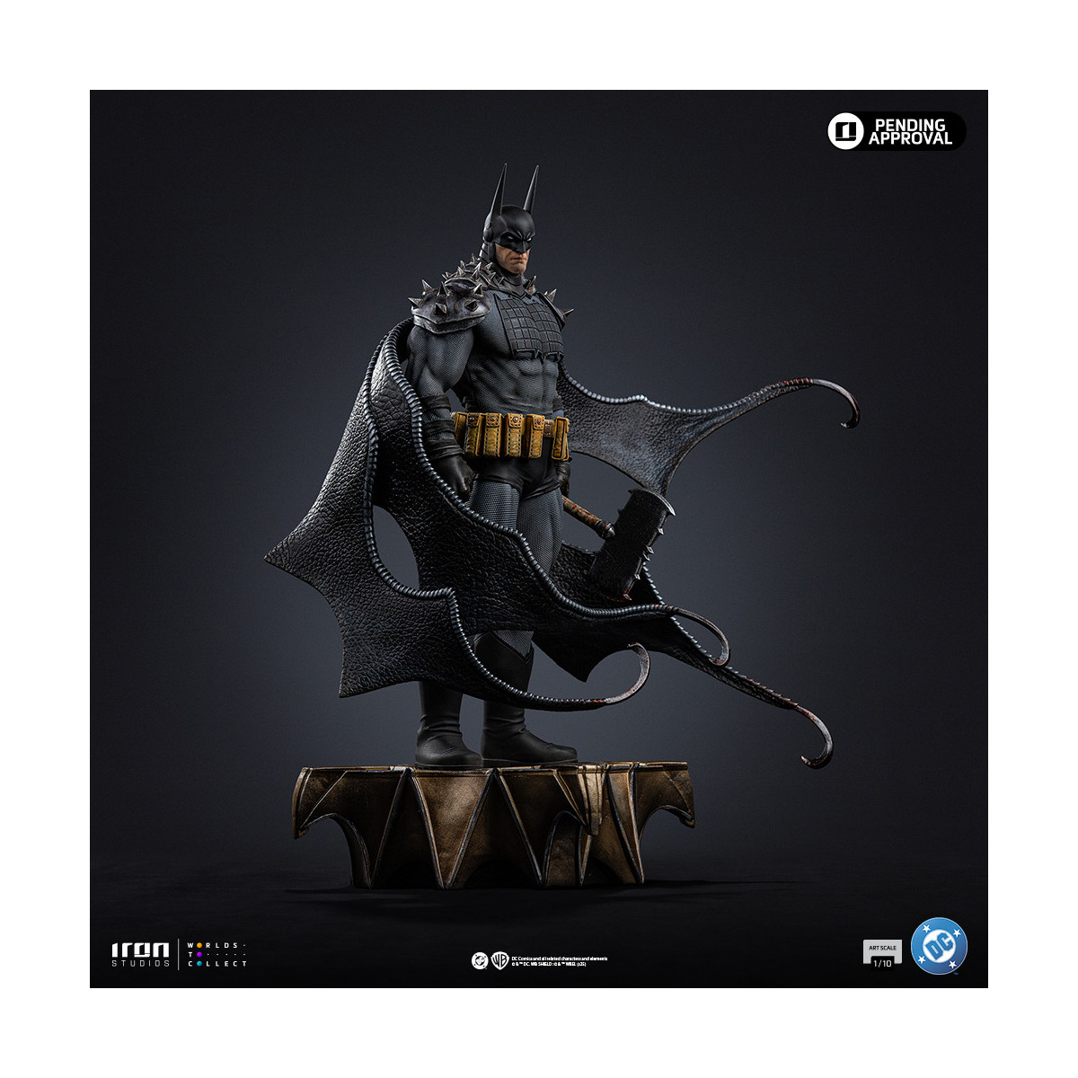 Iron Studios - DC Comics - Absolute Batman Art Escala 1/10