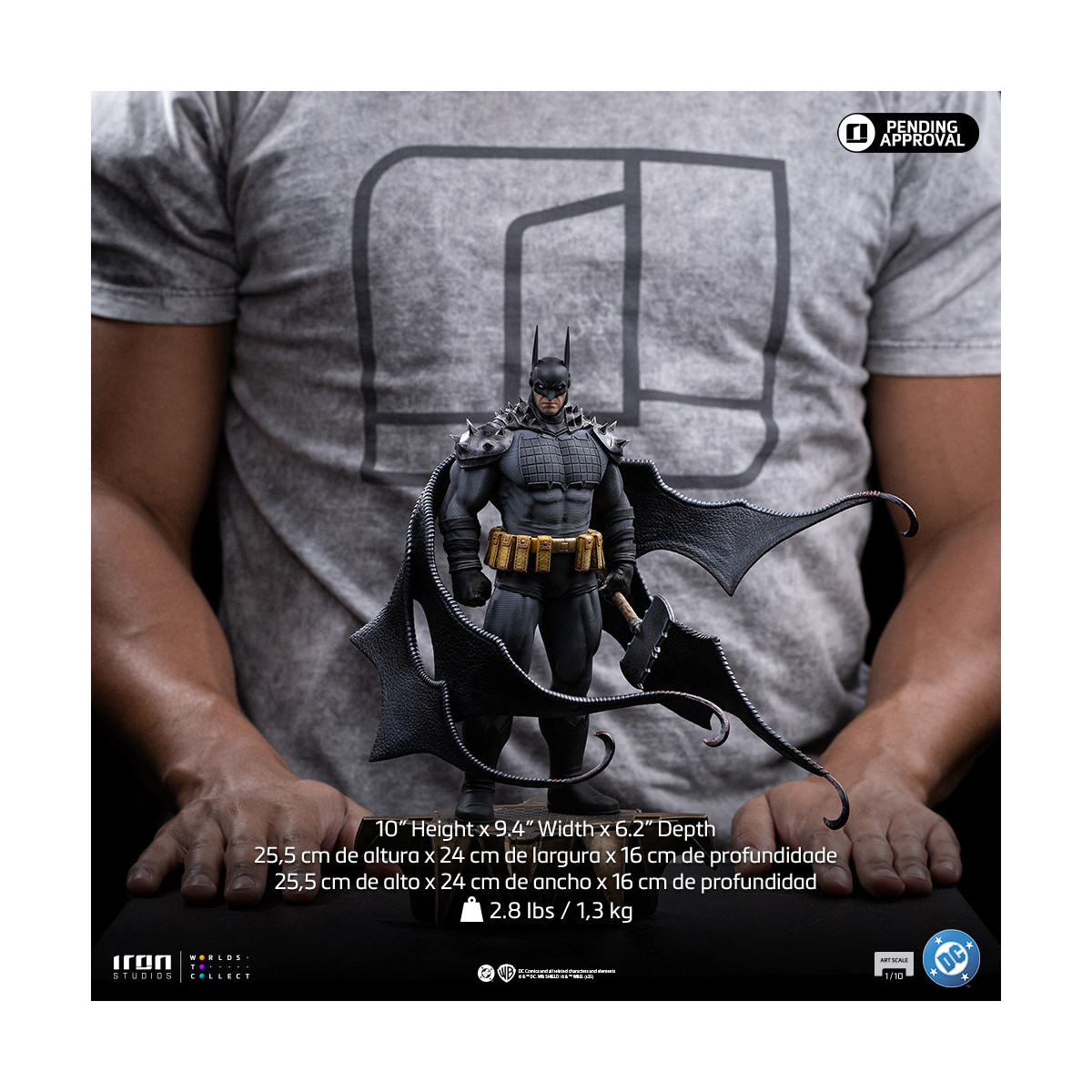 Iron Studios - DC Comics - Absolute Batman Art Escala 1/10