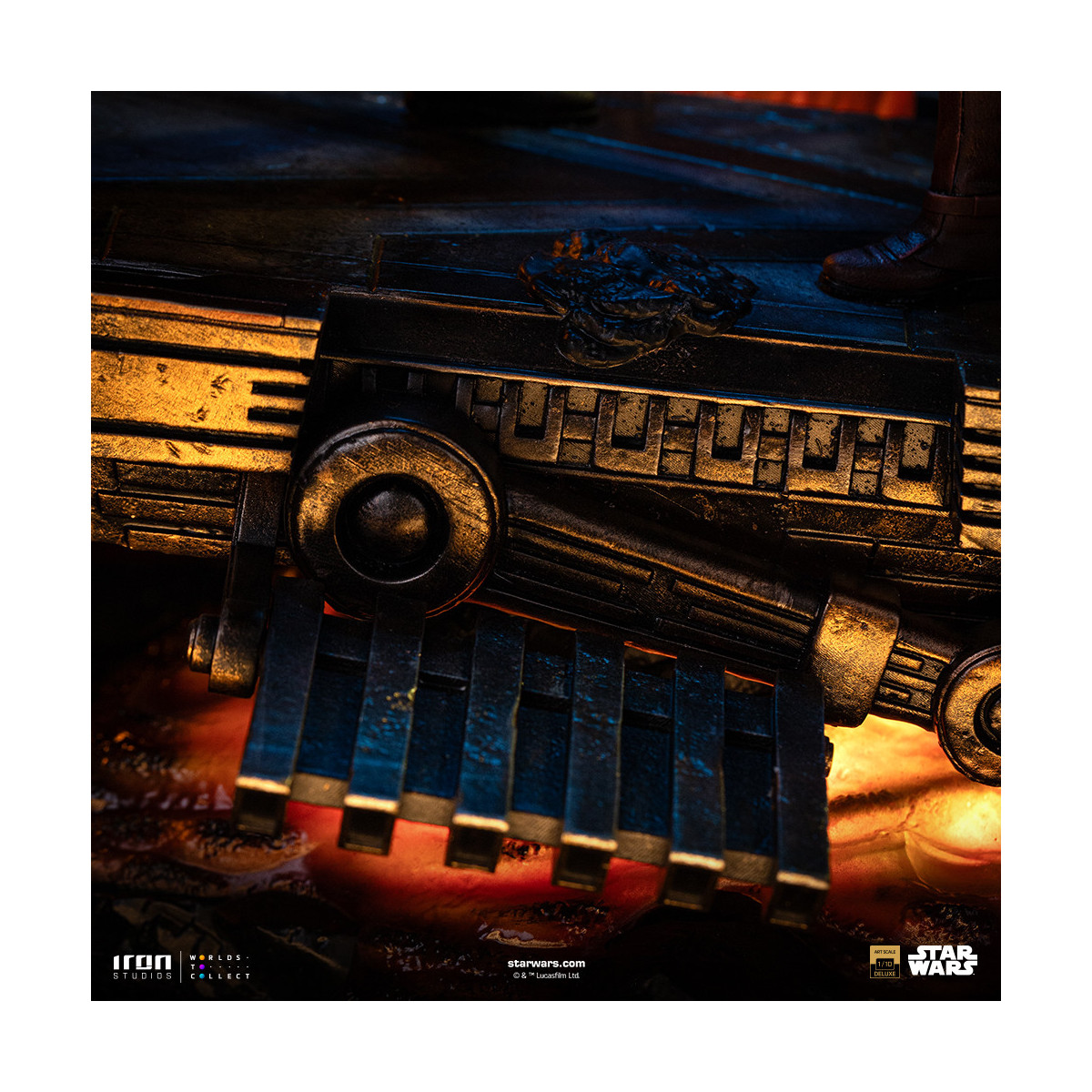 Iron Studios Star Wars - Anakin vs Obi-wan Deluxe Art Escala 1/10 - Episodio 3