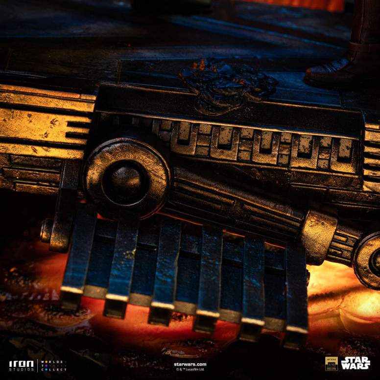 Iron Studios Star Wars - Anakin vs Obi-wan Deluxe Art Escala 1/10 - Episodio 3