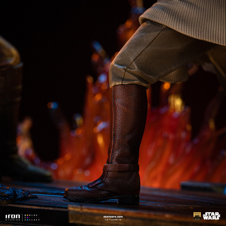 Iron Studios Star Wars - Anakin vs Obi-wan Deluxe Art Escala 1/10 - Episodio 3