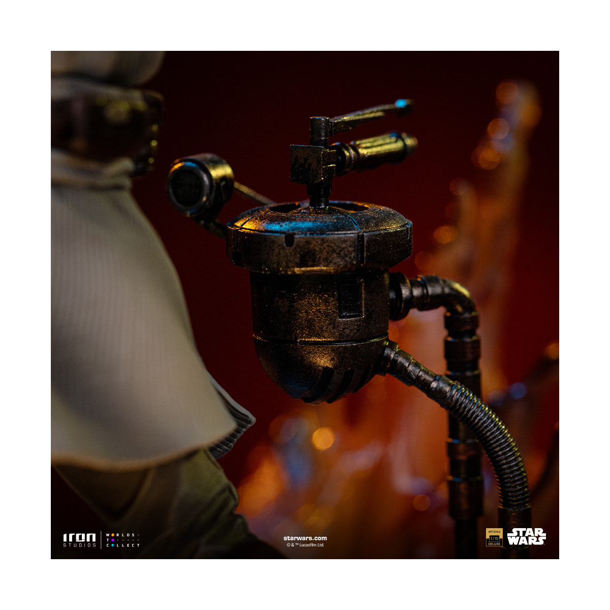 Iron Studios Star Wars - Anakin vs Obi-wan Deluxe Art Escala 1/10 - Episodio 3