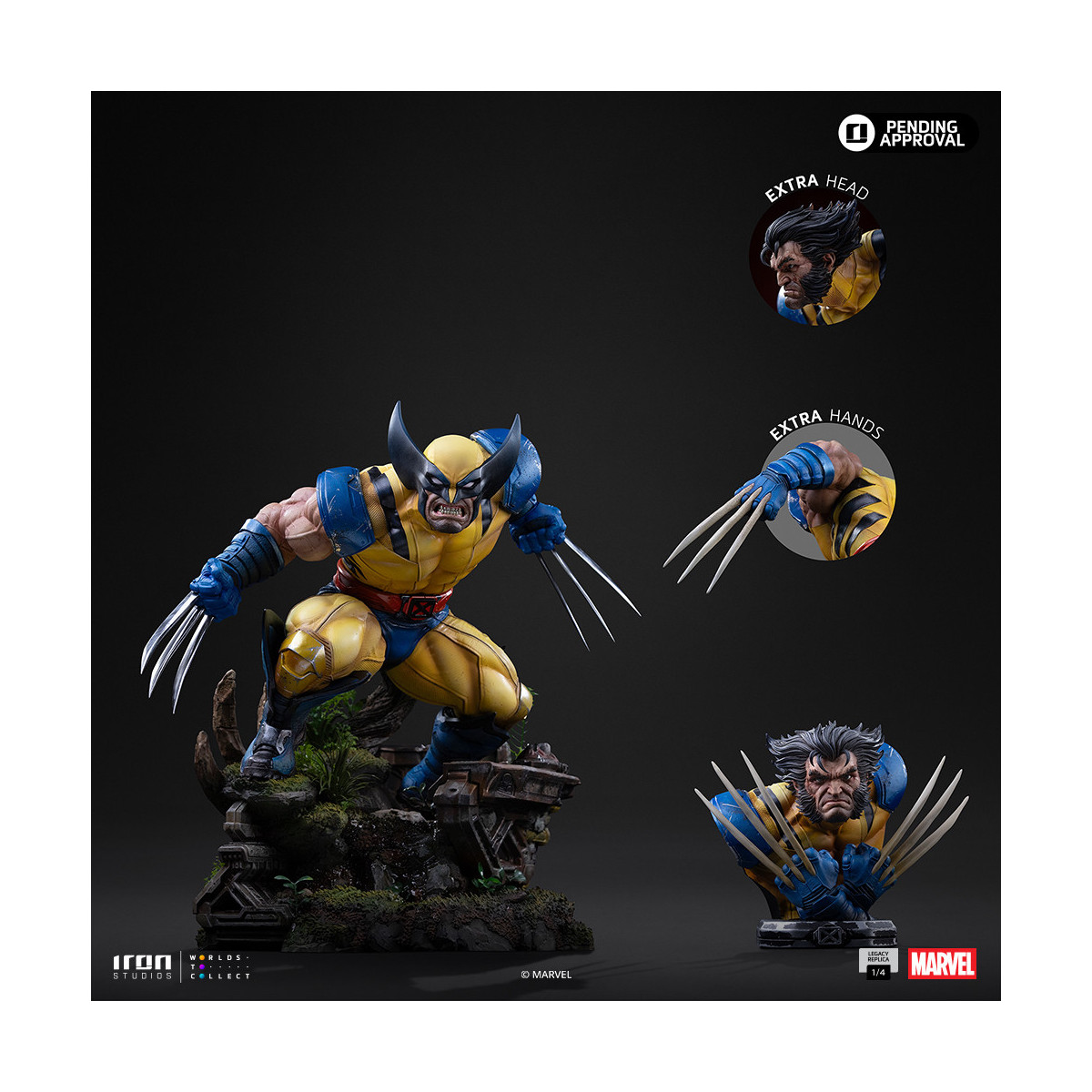 Iron Studios - Marvel Comics Lobezno Legado Réplica 1/4