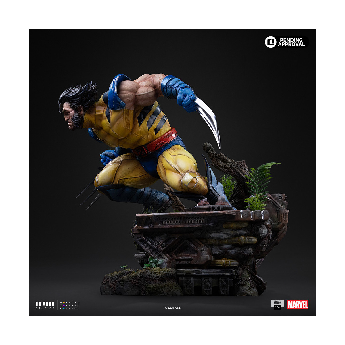 Iron Studios - Marvel Comics Lobezno Legado Réplica 1/4