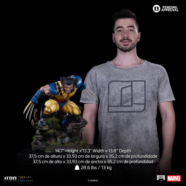 Iron Studios - Marvel Comics Lobezno Legado Réplica 1/4