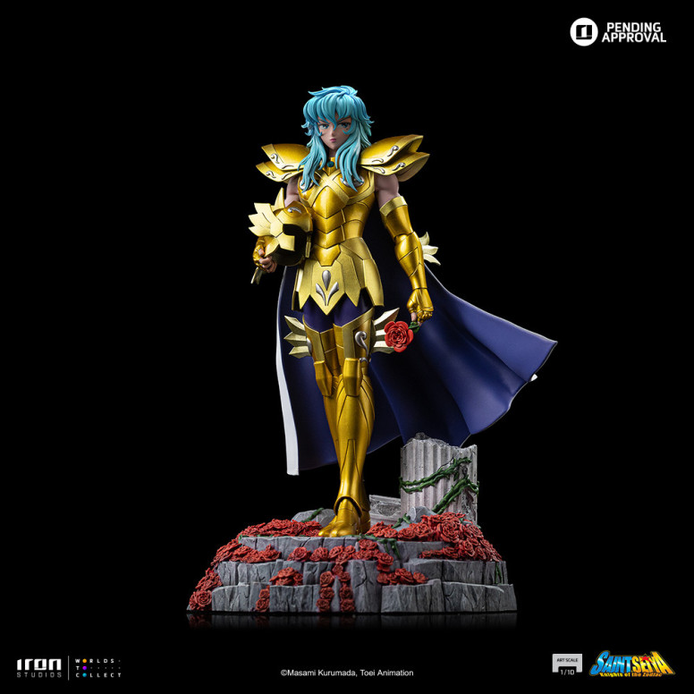 Iron Studios - Saint Seiya - Piscis Afrodita Arte Escala 1/10 - Caballeros del Zodiaco