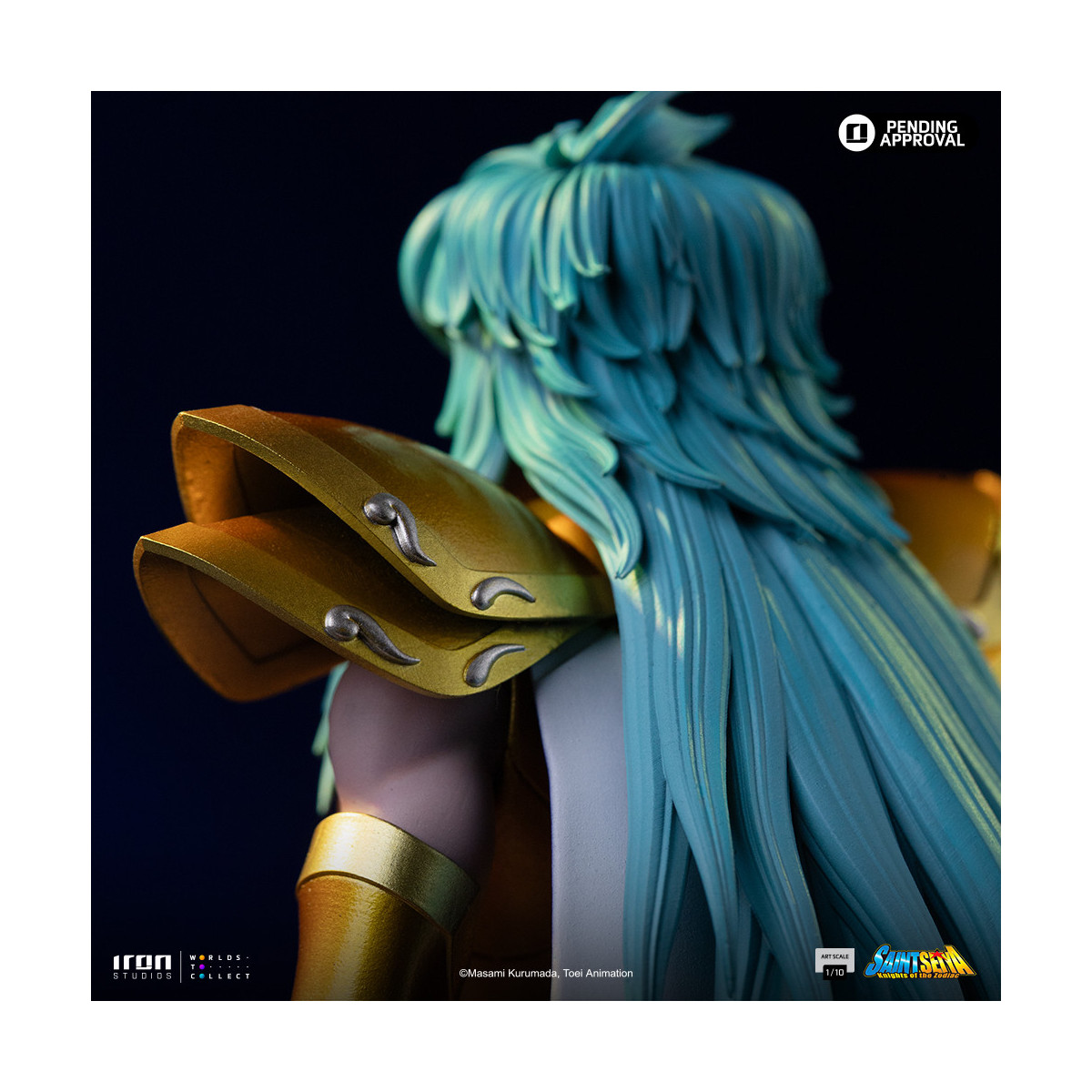 Iron Studios - Saint Seiya - Piscis Afrodita Arte Escala 1/10 - Caballeros del Zodiaco
