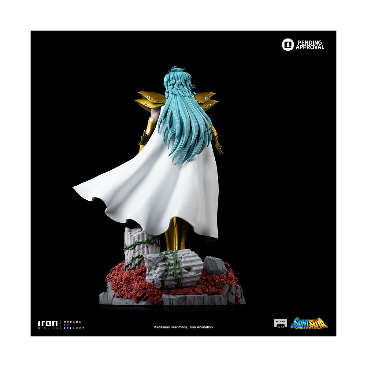 Iron Studios - Saint Seiya - Piscis Afrodita Arte Escala 1/10 - Caballeros del Zodiaco