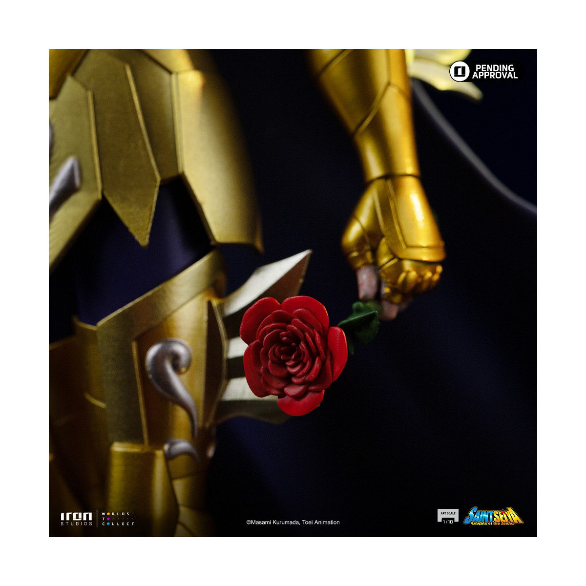 Iron Studios - Saint Seiya - Piscis Afrodita Arte Escala 1/10 - Caballeros del Zodiaco