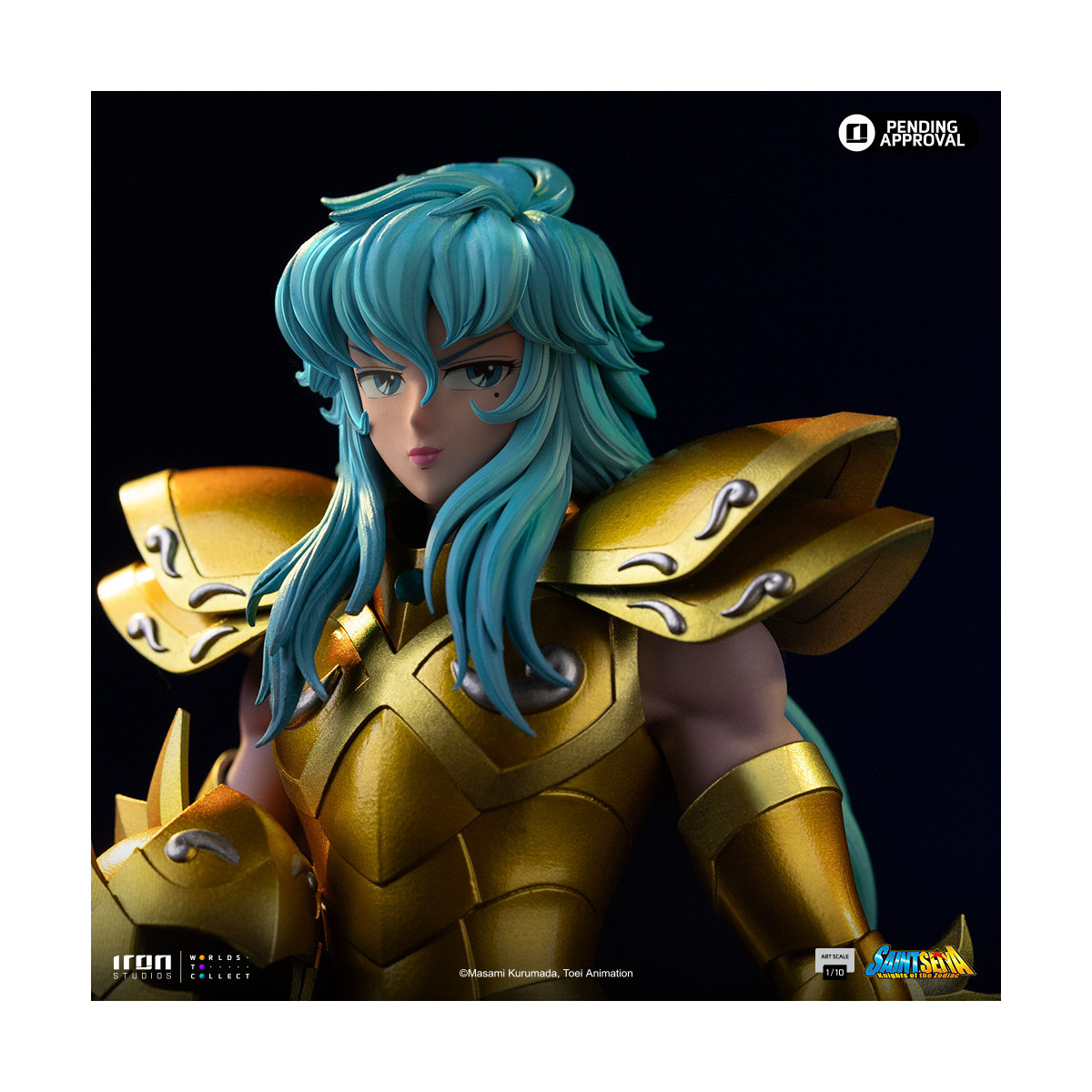 Iron Studios - Saint Seiya - Piscis Afrodita Arte Escala 1/10 - Caballeros del Zodiaco