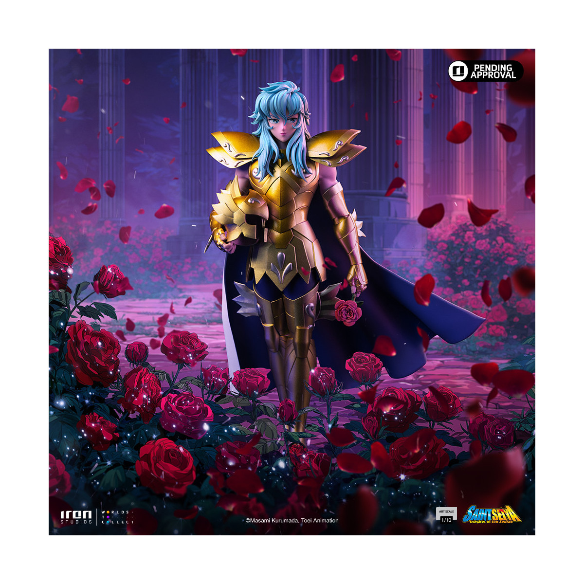 Iron Studios - Saint Seiya - Piscis Afrodita Arte Escala 1/10 - Caballeros del Zodiaco