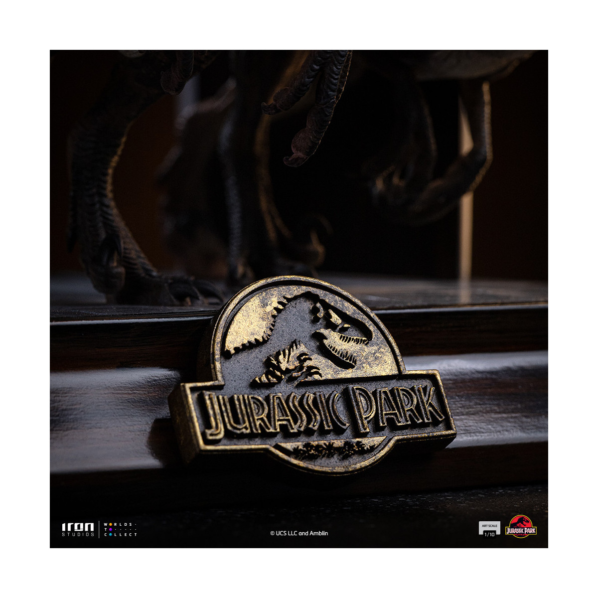 Iron Studios - Rapaces a las puertas de la cocina - Jurassic Park 1/10 Bds Art Scale