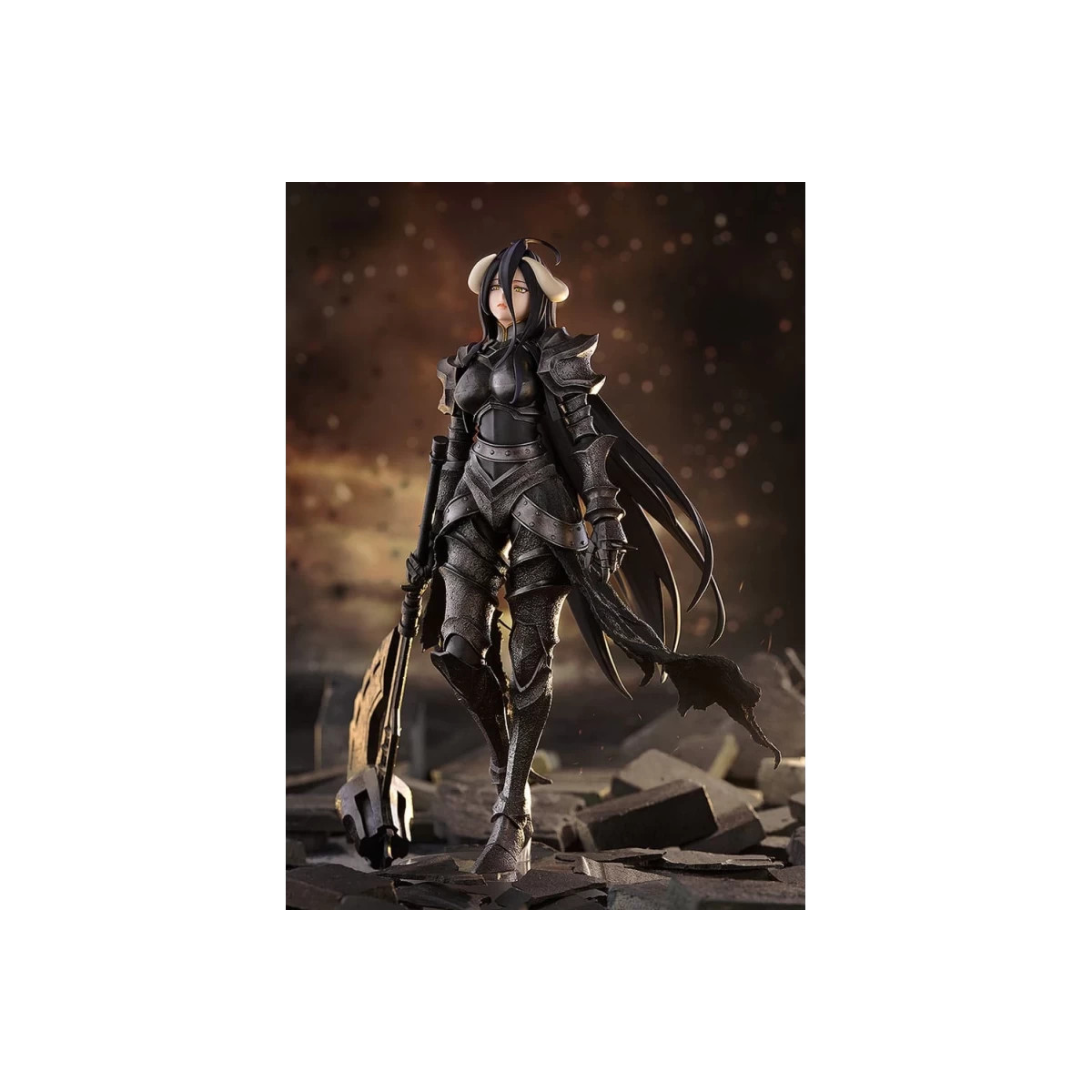 GoodSmile - Albedo: Armadura Ver. - Pop Up Parade L - Overlord