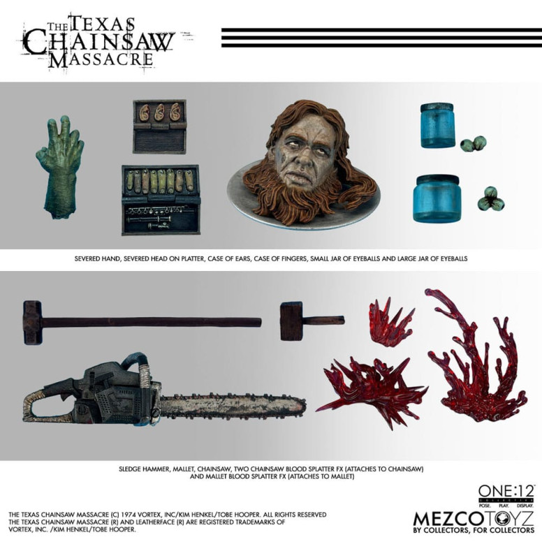 Mezco - One 12 - La matanza de Texas (2003) Leatherface
