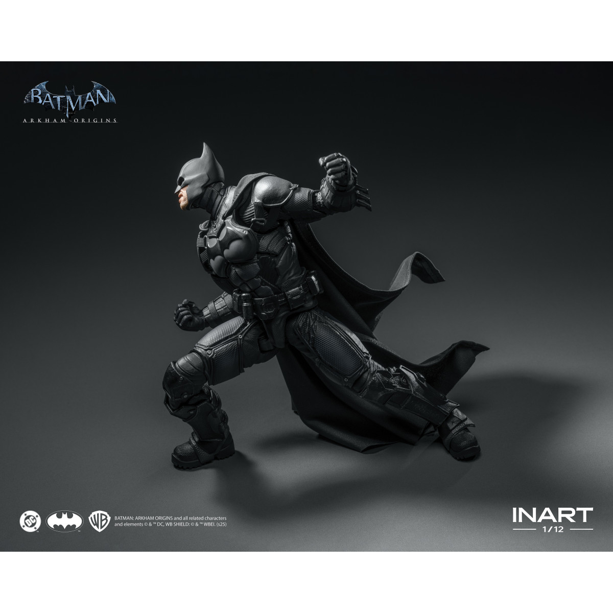 INART - Batman: Arkham Origins 1/12 Escala Figura Batman