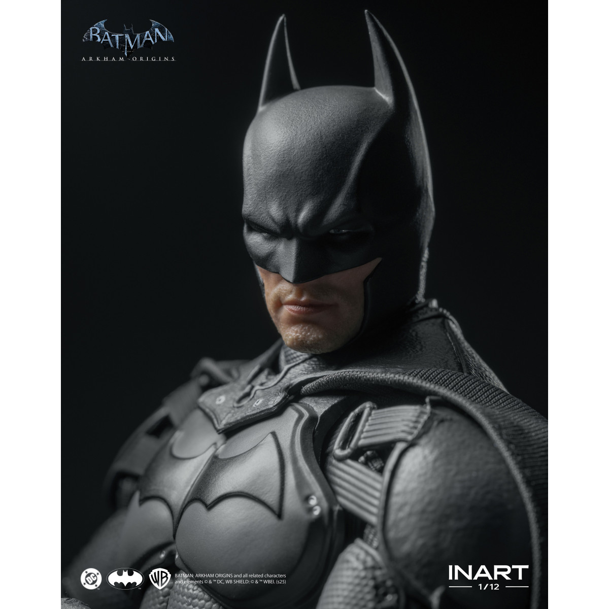 INART - Batman: Arkham Origins 1/12 Escala Figura Batman